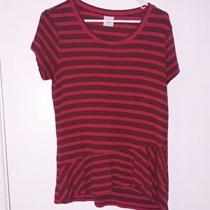 Striped red cabi shirt